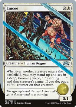 2020 Magic the Gathering Unsanctioned #3 Emcee Front