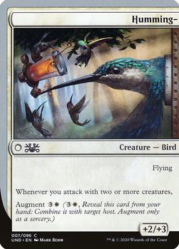 2020 Magic the Gathering Unsanctioned #7 Humming- Front