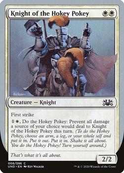 2020 Magic the Gathering Unsanctioned #8 Knight of the Hokey Pokey Front