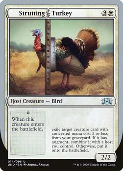 2020 Magic the Gathering Unsanctioned #14 Strutting Turkey Front