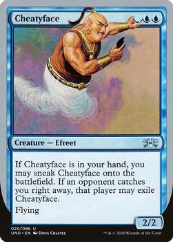 2020 Magic the Gathering Unsanctioned #20 Cheatyface Front
