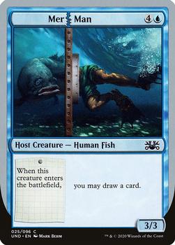 2020 Magic the Gathering Unsanctioned #25 Mer Man Front