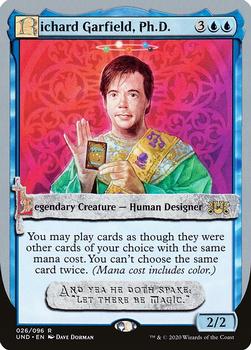 2020 Magic the Gathering Unsanctioned #26 Richard Garfield, Ph.D. Front