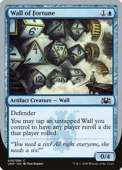 2020 Magic the Gathering Unsanctioned #30 Wall of Fortune Front