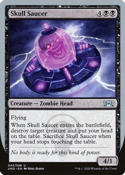 2020 Magic the Gathering Unsanctioned #44 Skull Saucer Front