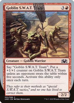 2020 Magic the Gathering Unsanctioned #52 Goblin S.W.A.T. Team Front
