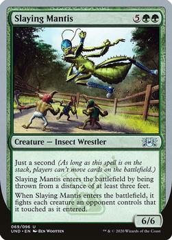 2020 Magic the Gathering Unsanctioned #69 Slaying Mantis Front