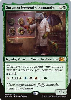 2020 Magic the Gathering Unsanctioned #72 Surgeon General Commander Front