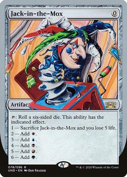 2020 Magic the Gathering Unsanctioned #78 Jack-in-the-Mox Front
