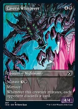 2020 Magic the Gathering Ikoria: Lair of Behemoths - Showcase Cards #287 Cavern Whisperer Front