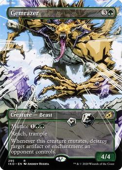 2020 Magic the Gathering Ikoria: Lair of Behemoths - Showcase Cards #295 Gemrazer Front
