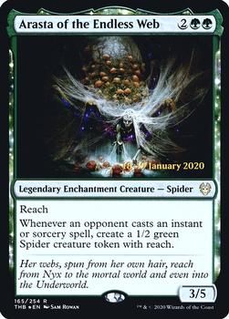 2020 Magic The Gathering Theros Beyond Death - Date-stamped Promos #165 Arasta of the Endless Web Front