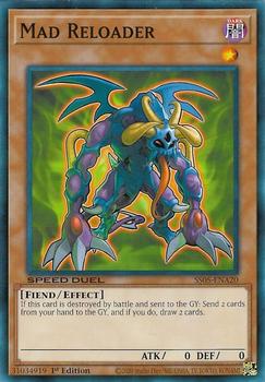 2020 Yu-Gi-Oh! Twisted Nightmares English 1st Edition #SS05-ENA20 Mad Reloader Front