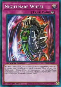 2020 Yu-Gi-Oh! Twisted Nightmares English 1st Edition #SS05-ENB27 Nightmare Wheel Front