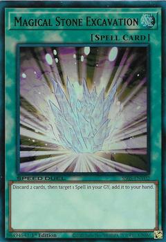 2020 Yu-Gi-Oh! Twisted Nightmares English 1st Edition #SS05-ENV02 Magical Stone Excavation Front