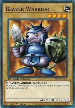 2020 Yu-Gi-Oh! Match of the Millennium English 1st Edition  #SS04-ENA05 Beaver Warrior Front