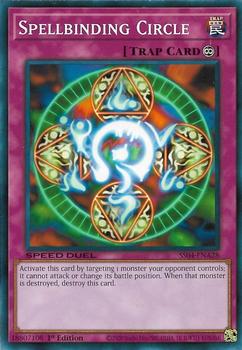 2020 Yu-Gi-Oh! Match of the Millennium English 1st Edition  #SS04-ENA28 Spellbinding Circle Front