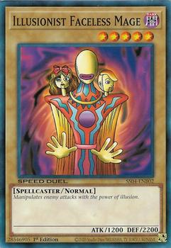 2020 Yu-Gi-Oh! Match of the Millennium English 1st Edition  #SS04-ENB02 Illusionist Faceless Mage Front