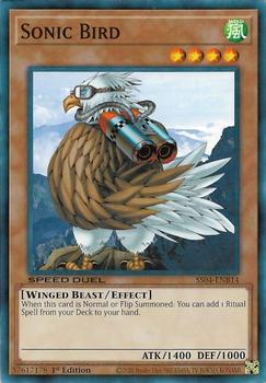 2020 Yu-Gi-Oh! Match of the Millennium English 1st Edition  #SS04-ENB14 Sonic Bird Front