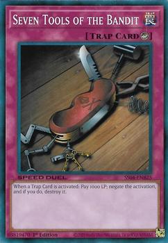 2020 Yu-Gi-Oh! Match of the Millennium English 1st Edition  #SS04-ENB25 Seven Tools of the Bandit Front