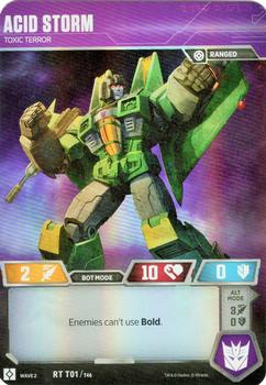 2019 Transformers Wave 2 Rise of the Combiners - Characters #RT-T01 Acid Storm /  Toxic Terror Front