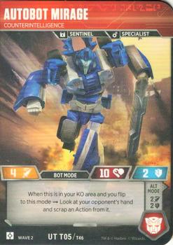2019 Transformers Wave 2 Rise of the Combiners - Characters #UT-T05 Autobot Mirage /  Counterintelligence Front