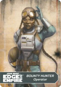 2013 Fantasy Flight Games Star Wars Edge of the Empire Specialization Deck Bounty Hunter Operator #16 Overwhelm Defenses Back