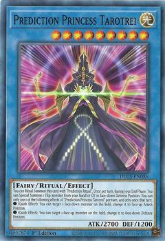 2020 Yu-Gi-Oh! Dragons of Legend: The Complete Series - English - 1st Edition #DLCS-EN086 Prediction Princess Tarotrei Front