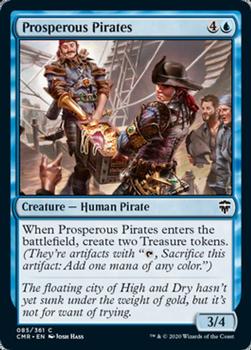 2020 Magic the Gathering Commander Legends #085 Prosperous Pirates Front