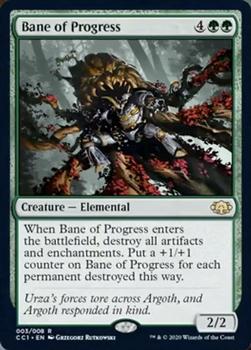 2020 Magic: The Gathering Commander Collection (Green) #003 Bane of Progress Front