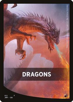 2020 Magic The Gathering Jumpstart - Front Cards #012 Dragons Front