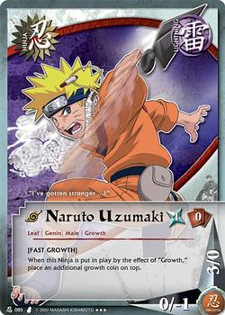 2002 Bandai Naruto: Curse of the Sand #085 Naruto Uzumaki Front