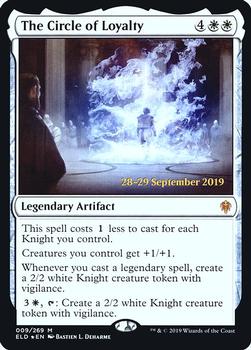 2019 Magic the Gathering Throne of Eldraine - Date-stamped Promos #009/269 The Circle of Loyalty Front
