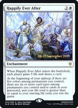 2019 Magic the Gathering Throne of Eldraine - Date-stamped Promos #016/269 Happily Ever After Front