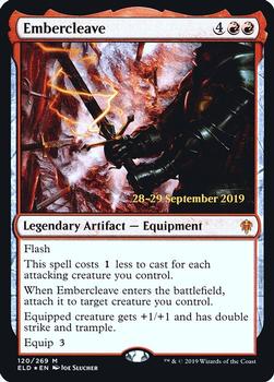 2019 Magic the Gathering Throne of Eldraine - Date-stamped Promos #120/269 Embercleave Front