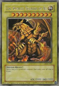 2004 Yu-Gi-Oh! Dawn of Destiny Promos #DOD-001 The Winged Dragon of Ra Front