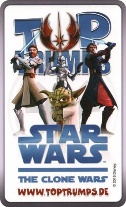 2016 Top Trumps Star Wars The Clone Wars (German) #NNO Klon-Captain Rex Back