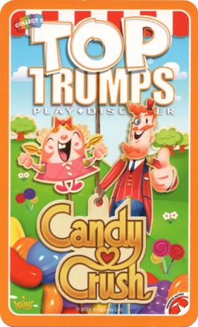2016 Top Trumps Candy Crush #NNO Title Card Front