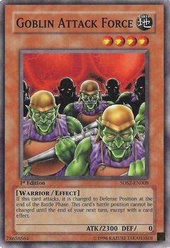 2009 Yu-Gi-Oh! 5D's 1st Edition #5DS2-EN008 Goblin Attack Force Front