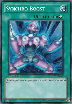2010 Yu-Gi-Oh! Duelist Toolbox English 1st Edition #5DS3-EN028 Synchro Boost Front