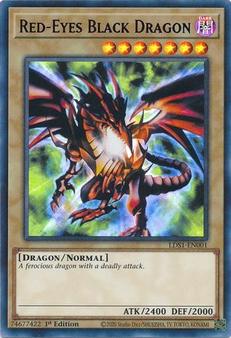 2020 Yu-Gi-Oh! Legendary Duelists: Season 1 - English - 1st/Limited Edition #LDS1-EN001 Red-Eyes Black Dragon Front