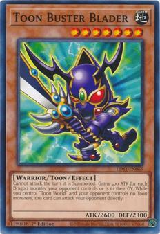 2020 Yu-Gi-Oh! Legendary Duelists: Season 1 - English - 1st/Limited Edition #LDS1-EN065 Toon Buster Blader Front