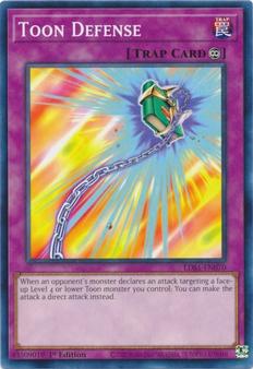 2020 Yu-Gi-Oh! Legendary Duelists: Season 1 - English - 1st/Limited Edition #LDS1-EN070 Toon Defense Front