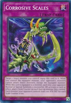 2020 Yu-Gi-Oh! Legendary Duelists: Season 1 - English - 1st/Limited Edition #LDS1-EN074 Corrosive Scales Front