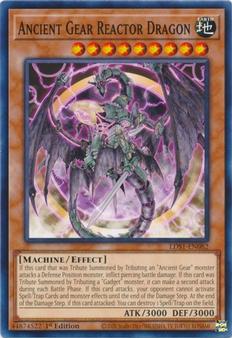2020 Yu-Gi-Oh! Legendary Duelists: Season 1 - English - 1st/Limited Edition #LDS1-EN082 Ancient Gear Reactor Dragon Front