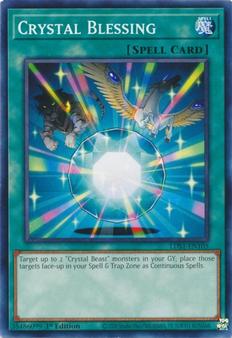 2020 Yu-Gi-Oh! Legendary Duelists: Season 1 - English - 1st/Limited Edition #LDS1-EN105 Crystal Blessing Front