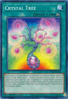 2020 Yu-Gi-Oh! Legendary Duelists: Season 1 - English - 1st/Limited Edition #LDS1-EN108 Crystal Tree Front