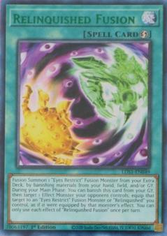 2020 Yu-Gi-Oh! Legendary Duelists: Season 1 - English - 1st/Limited Edition #LDS1-EN049 Relinquished Fusion Front