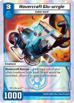 2012 Kaijudo Rise of the Duel Masters #S4/S15 Hovercraft Glu-urrgle Front