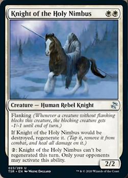 2021 Magic the Gathering Time Spiral Remastered #023/289 Knight of the Holy Nimbus Front